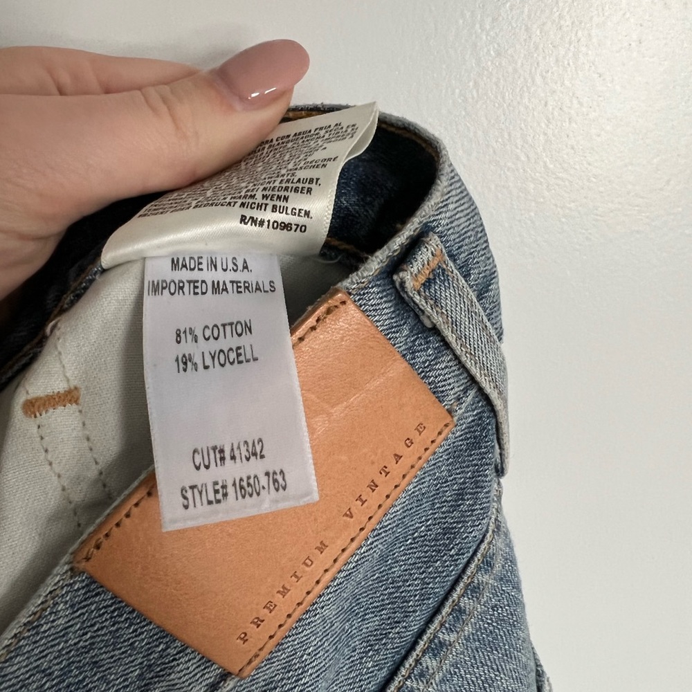 Citizens of Humanity Liya High Rise Shadow Side Seam Crop - Picture 10 of 10